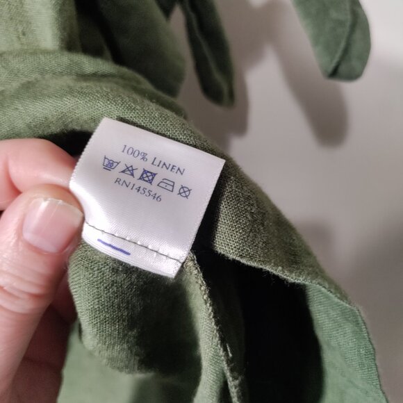 Women's Brora Linen Top UK 12-14, US 10-12 - Picture 6 of 9